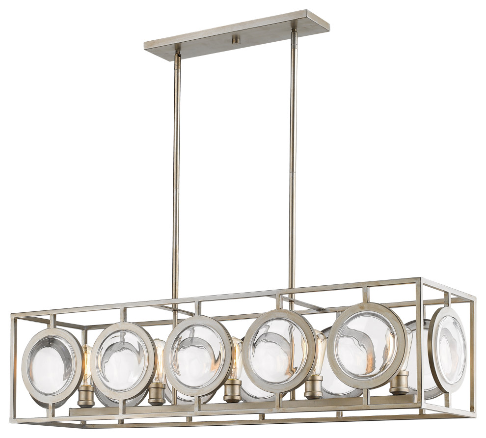 5 Light Pendant Transitional Kitchen Island Lighting by Lighting