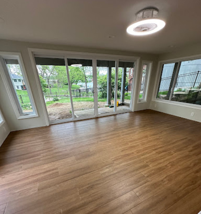 Four-Seasons Room & Deck Upgrade in Lake Waukomis, MO