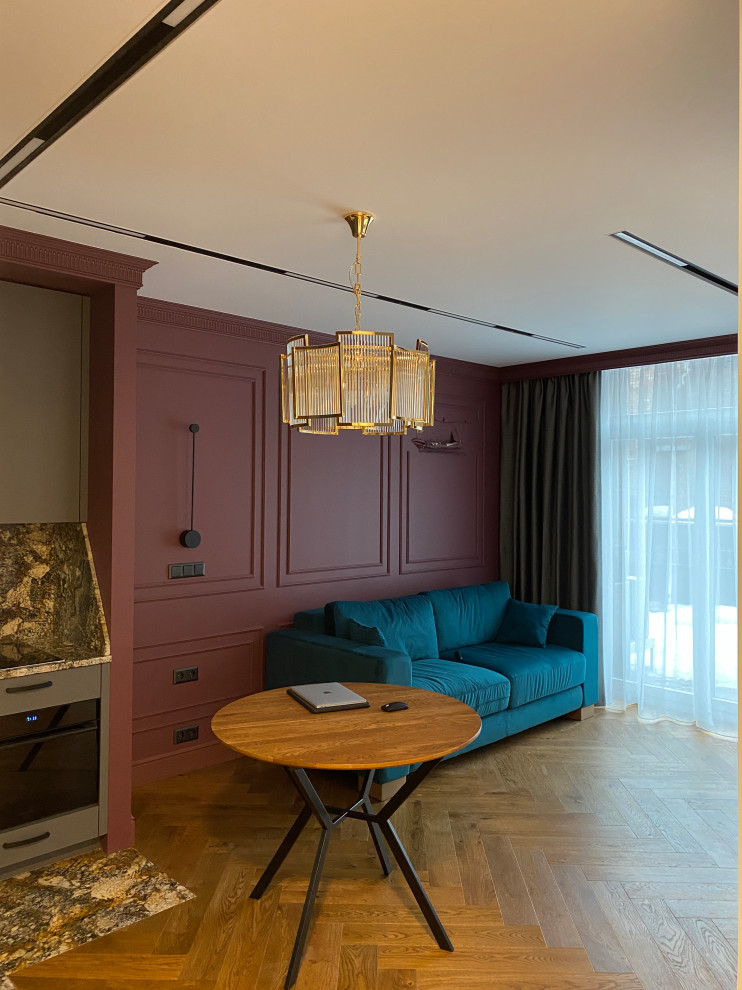 Жизнерадостные краски в современном интерьере