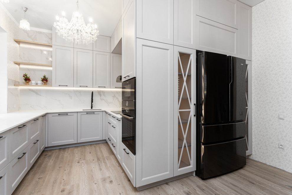 Кухня в стиле современная классика у моря