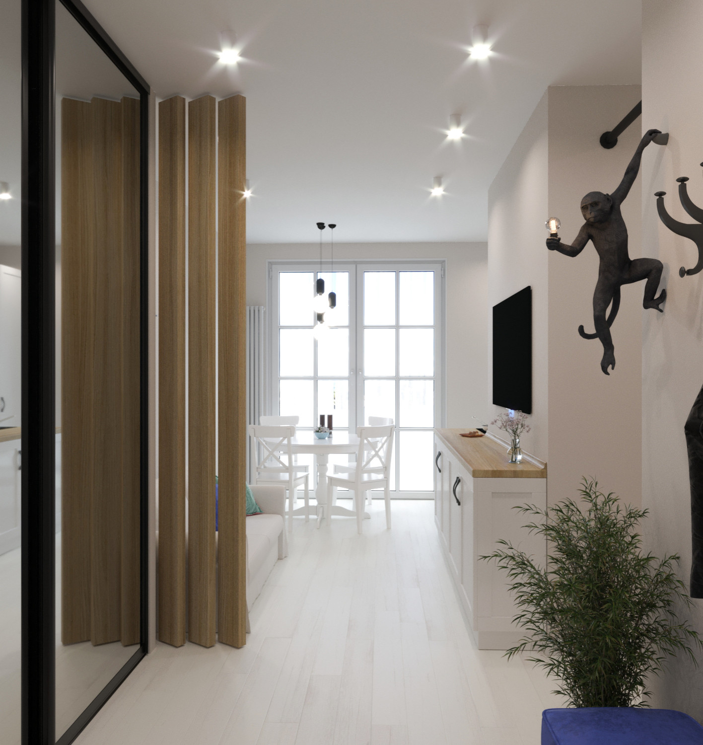 Дизайн проект в ЖК Галактика 66,1 кв.м.