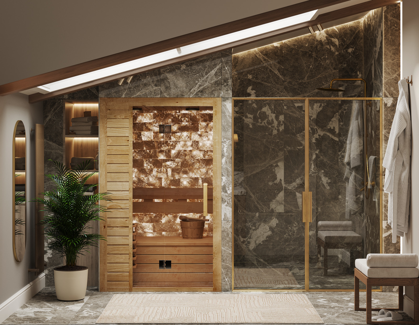 Двухэтажная квартира в центре Петербурга