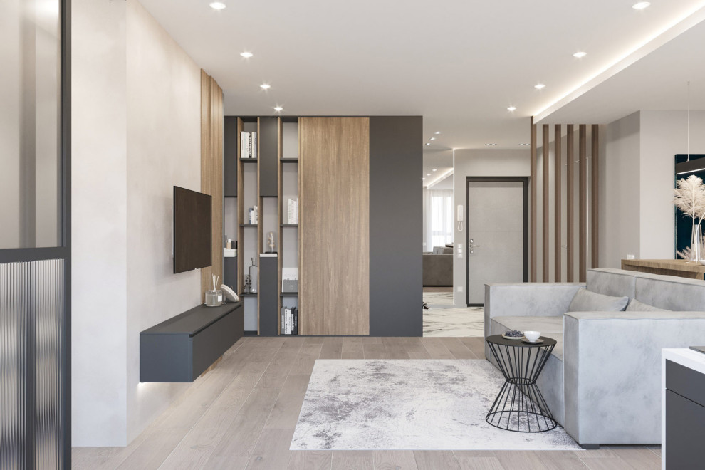 Проект двухкомнатной квартиры #urban_inspiration