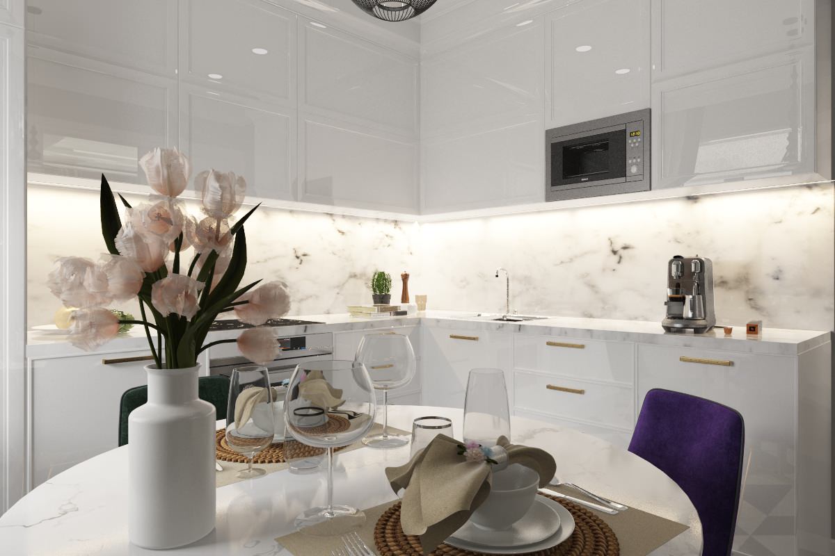 Визуализация кухни.