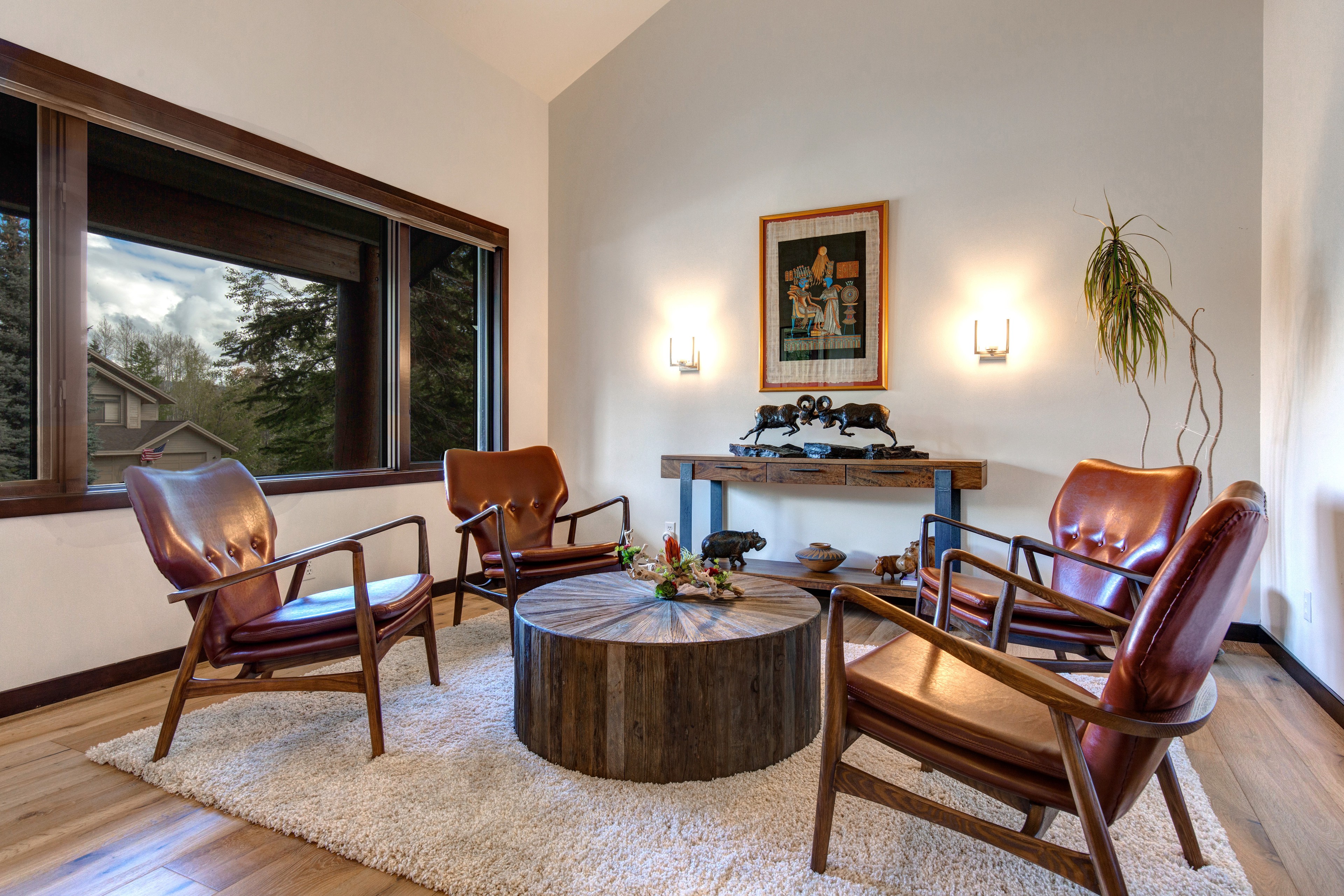 Mid-Century Modern Rustic Park City Home