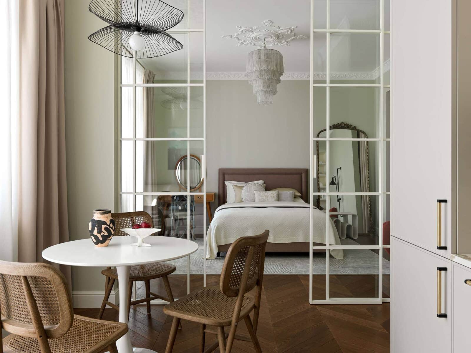 Дизайн и ремонт квартиры в ЖК «Счастье на Соколе» — Парижская квартира