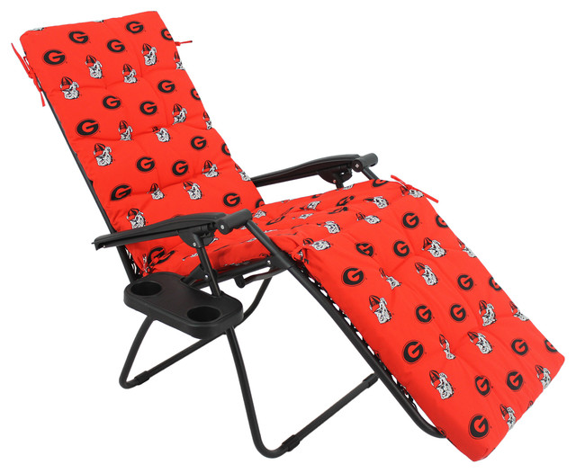 Georgia Bulldogs Zero Gravity Chair Cushion, 20x72x2