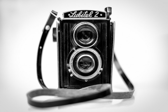 "Vintage Camera" Photo Print, Art Poster, 40x30 cm