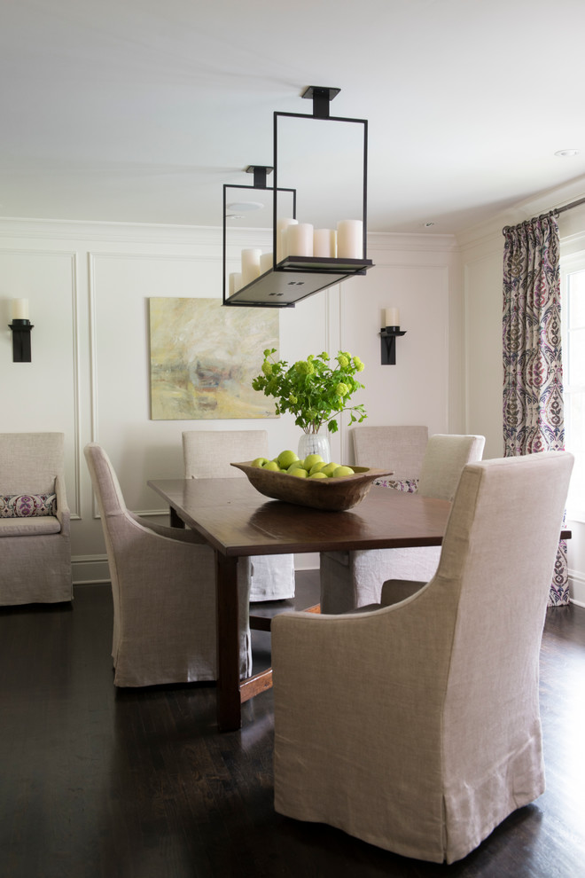 Dining room in New York.