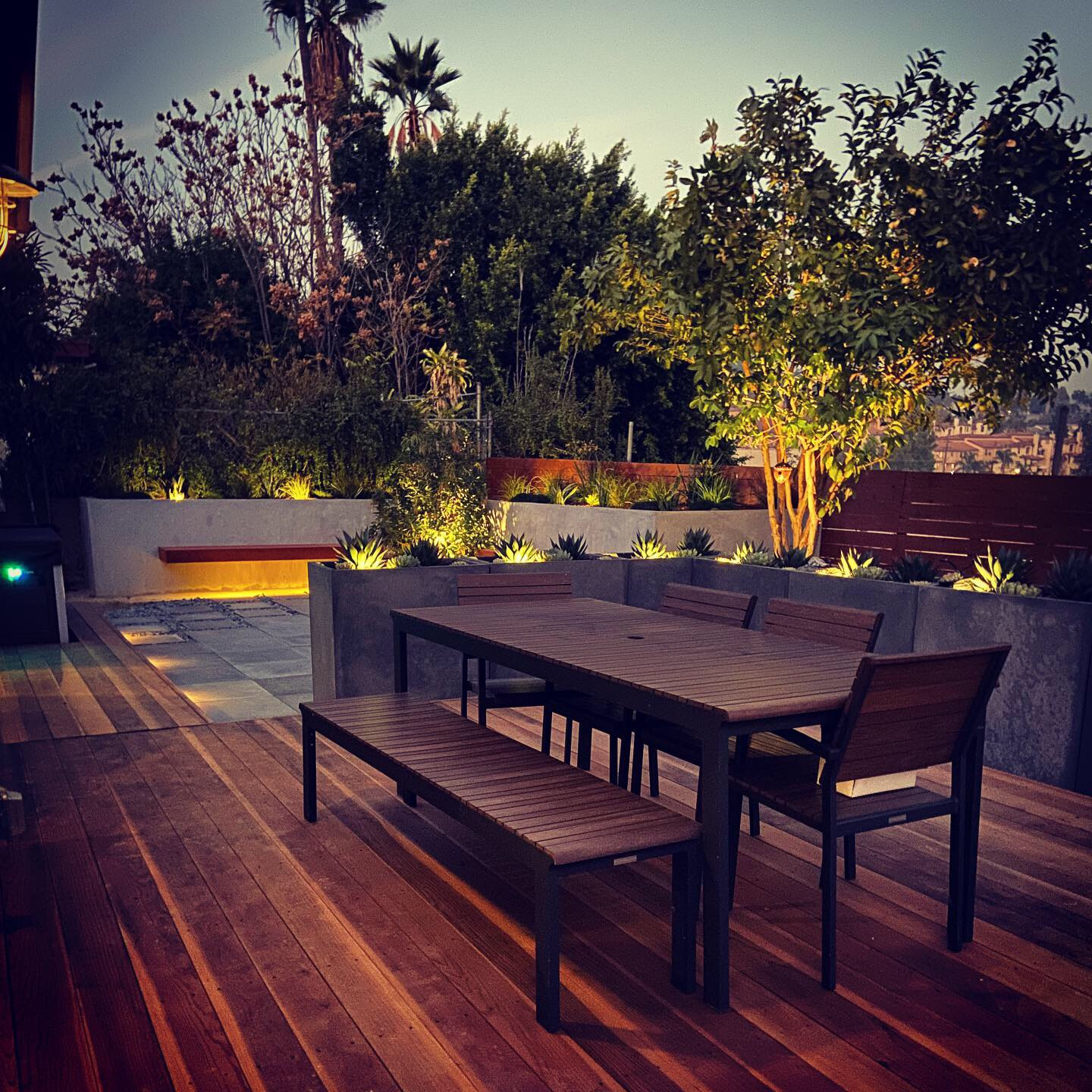 Backyard Remodel Outdoor Dining and Entertainment
