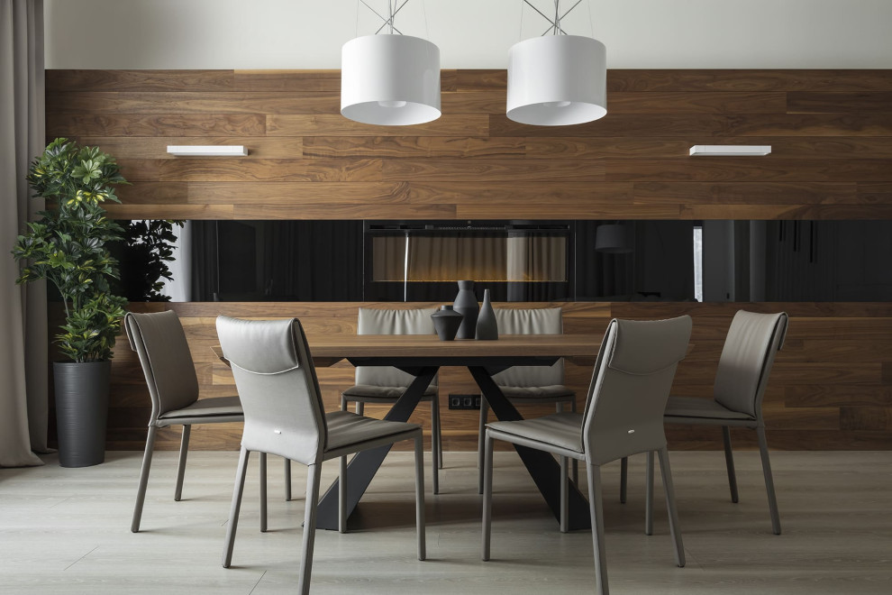 Обзор современной квартиры 170 квм. Полы без плинтуса. Двери в потолок.