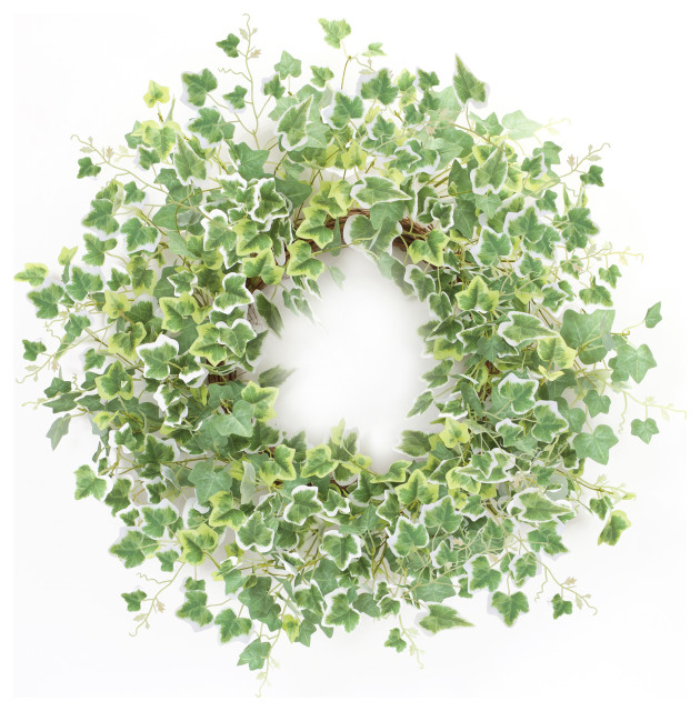 Mixed Ivy Wreath Traditional Wreaths And Garlands by Melrose
