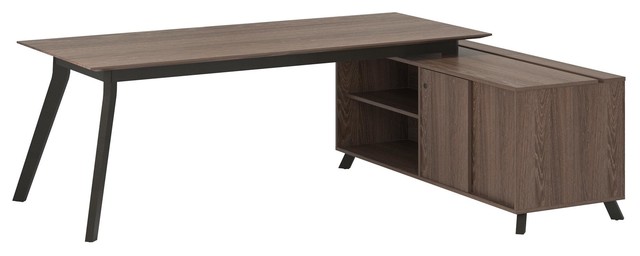 Ameriwood Ax1 L Shape Desk Mobile File And Storage Cabinet