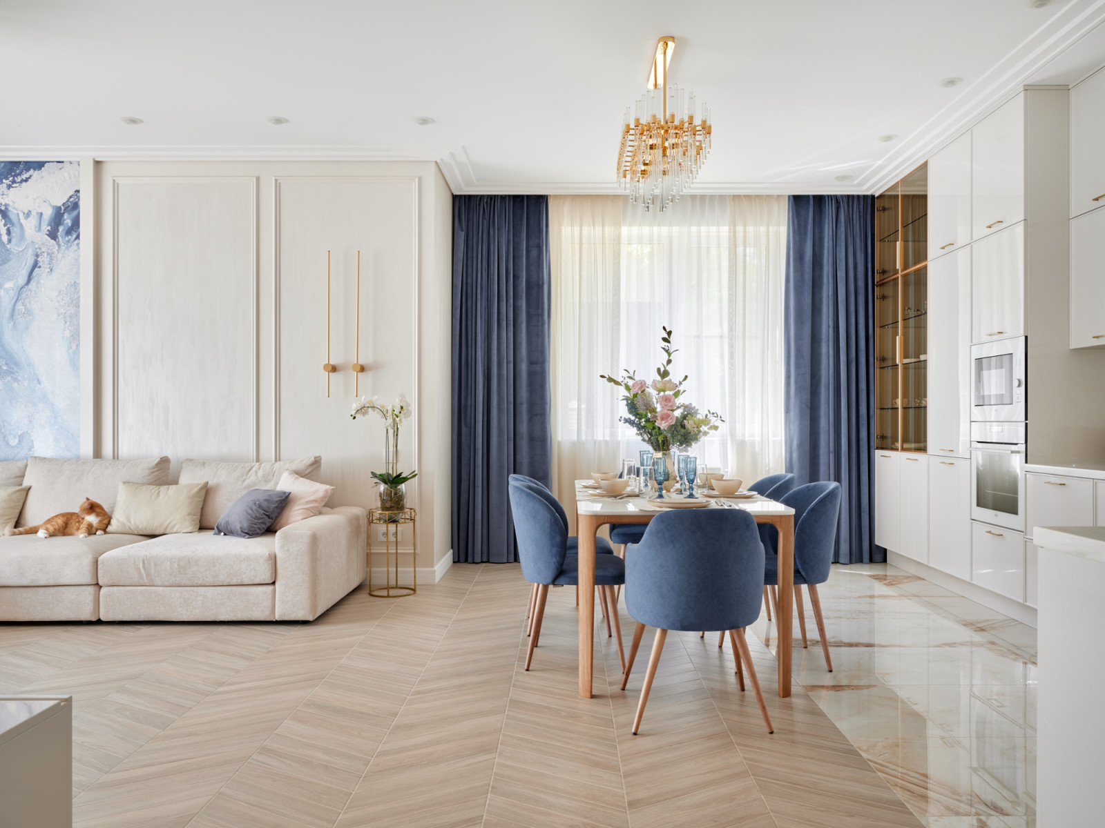 Дом 200м2 в современной классике