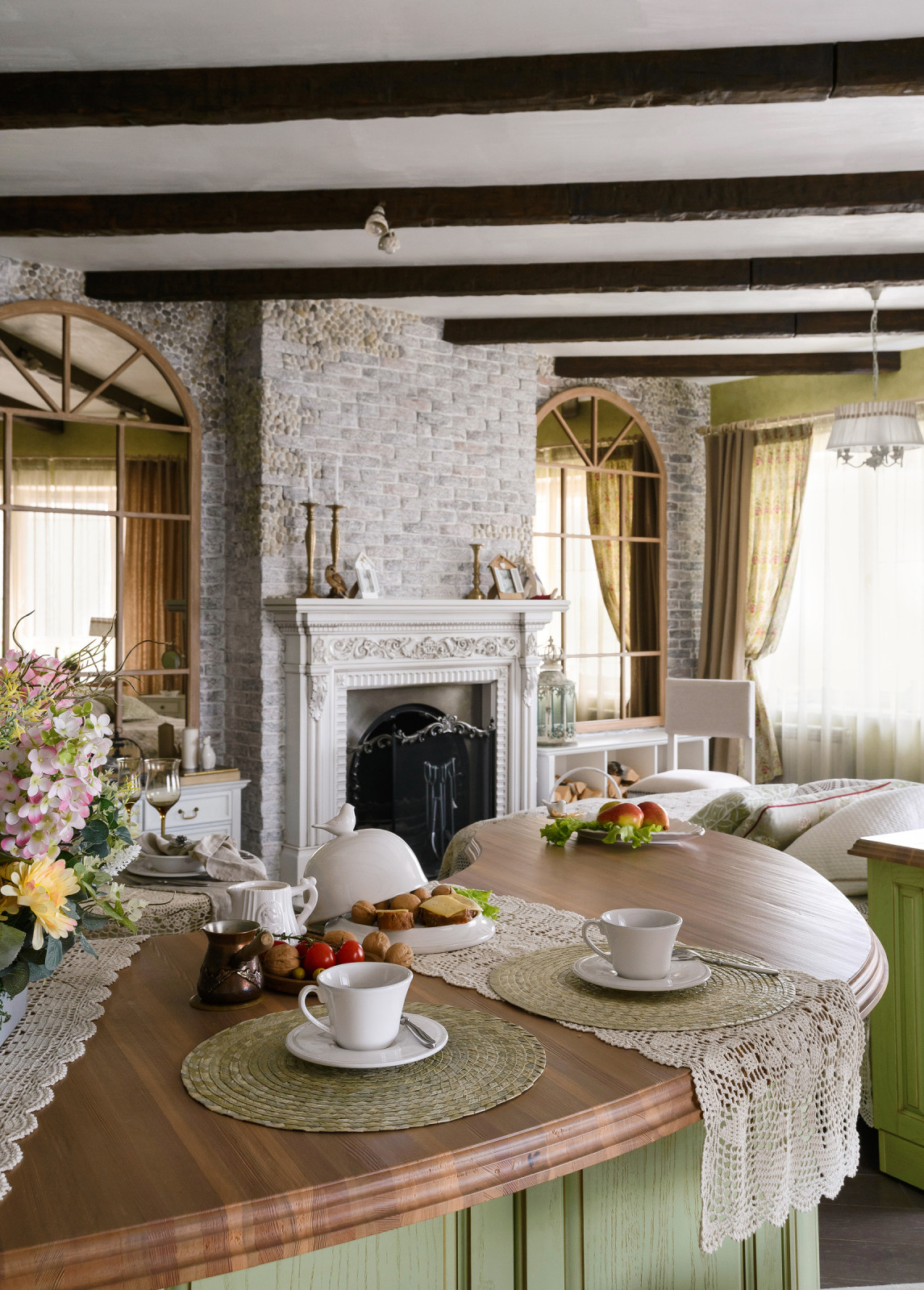 интерьер квартиры 75квм. п.Речкуновка, Новосибирская область