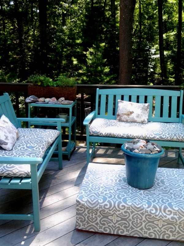 Example of a transitional deck design in Boston