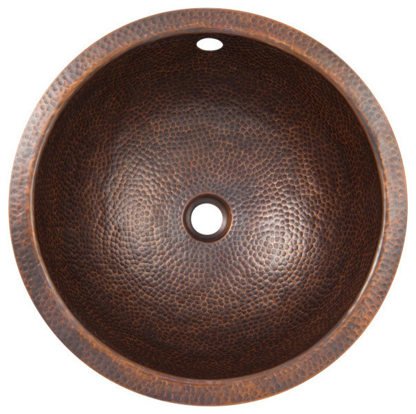 Hammered Undermount Bathroom Sink solid hand hammered copper medium round undermount lavatory sink Hammered Undermount Bathroom Sink solid hand hammered copper medium round undermount lavatory sink