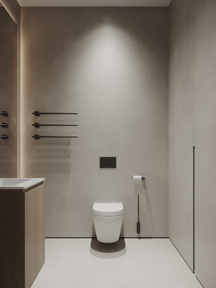 Квартира 144,8 m в стиле современный минимализм