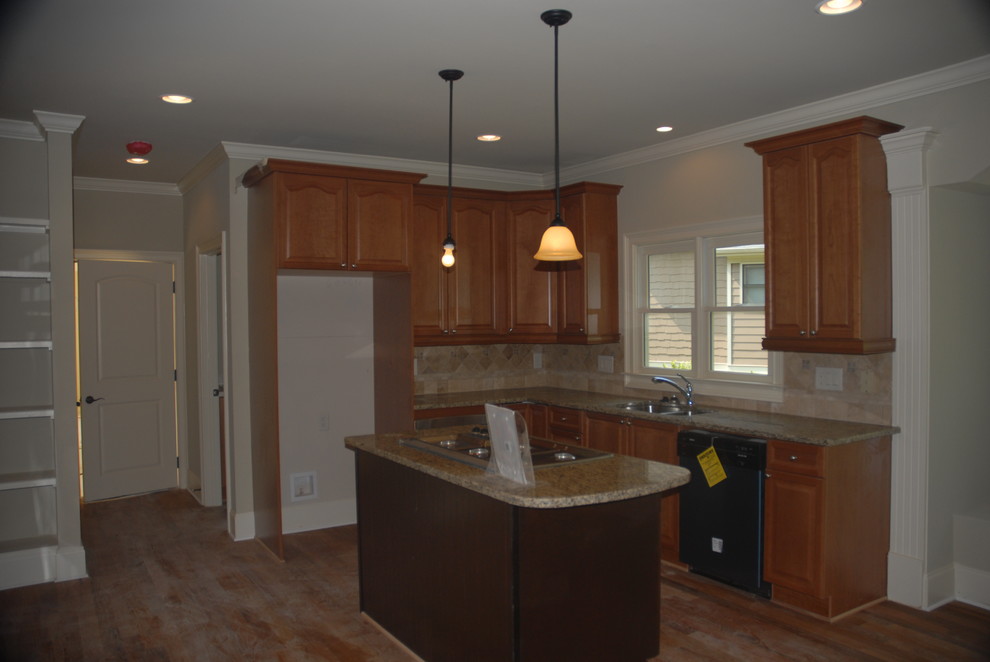Traditional Custom Home Build with Moldings, Trim, Fireplace & Mantle