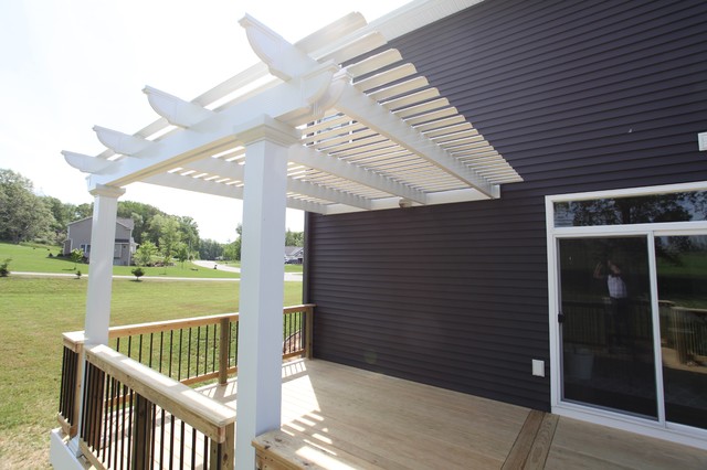 Pergolas craftsman-terrace