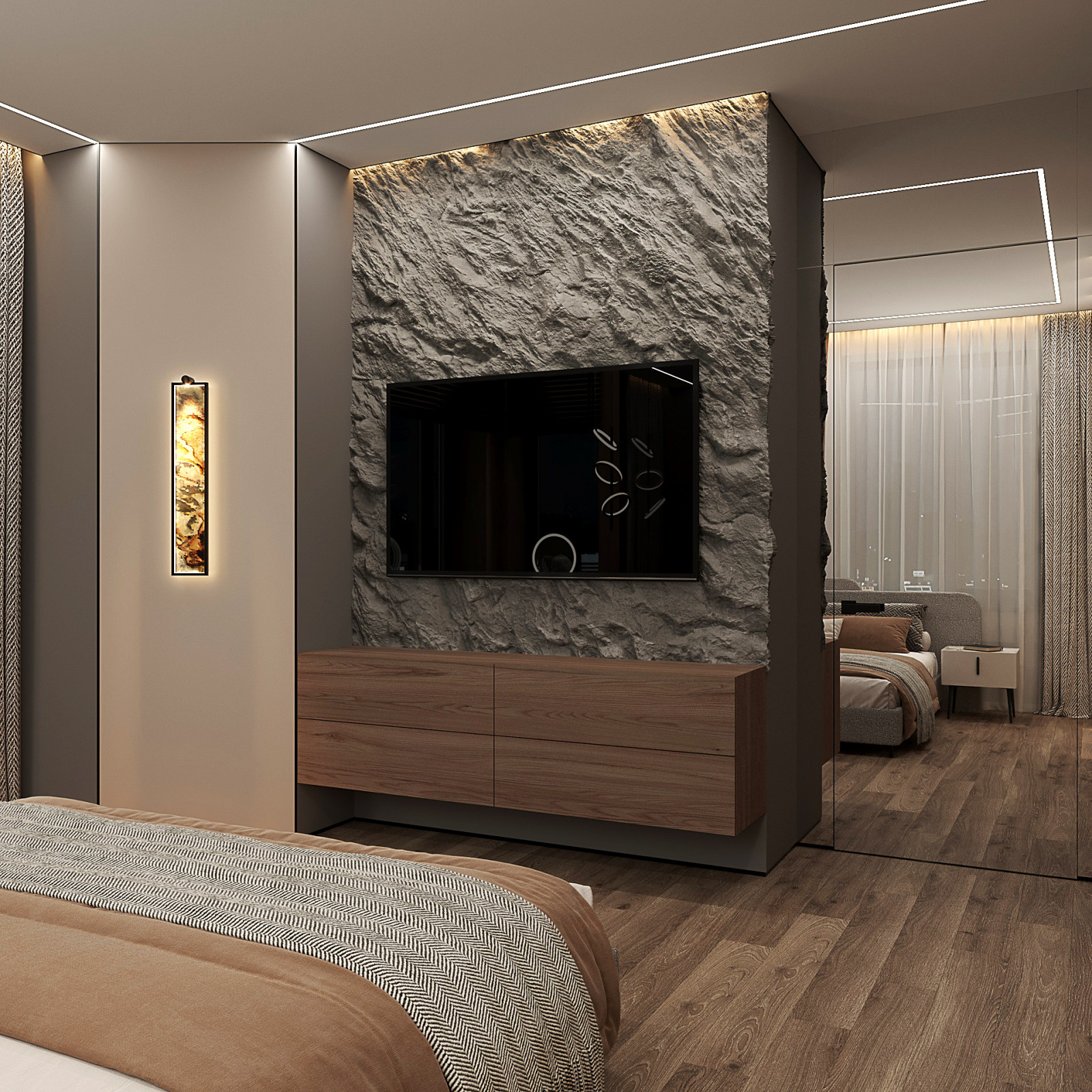 2025г. Проект квартиры 84 м2 в ЖК "Чикаго"