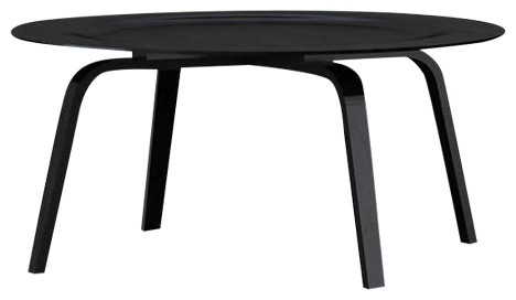 Eames Molded Plywood Coffee Table by Herman Miller, Ebony