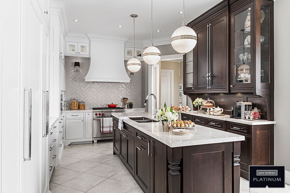 Kitchen - transitional kitchen idea