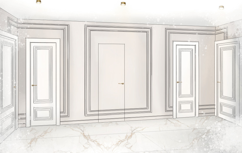 Дизайн-проект прихожей/ ЖК Городские истории