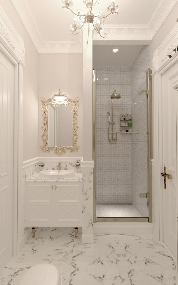 Классический интерьер в Москва Сити