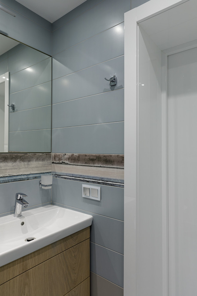 Интерьер трёхкомнатной квартиры в стиле минимализм, г. Калининград