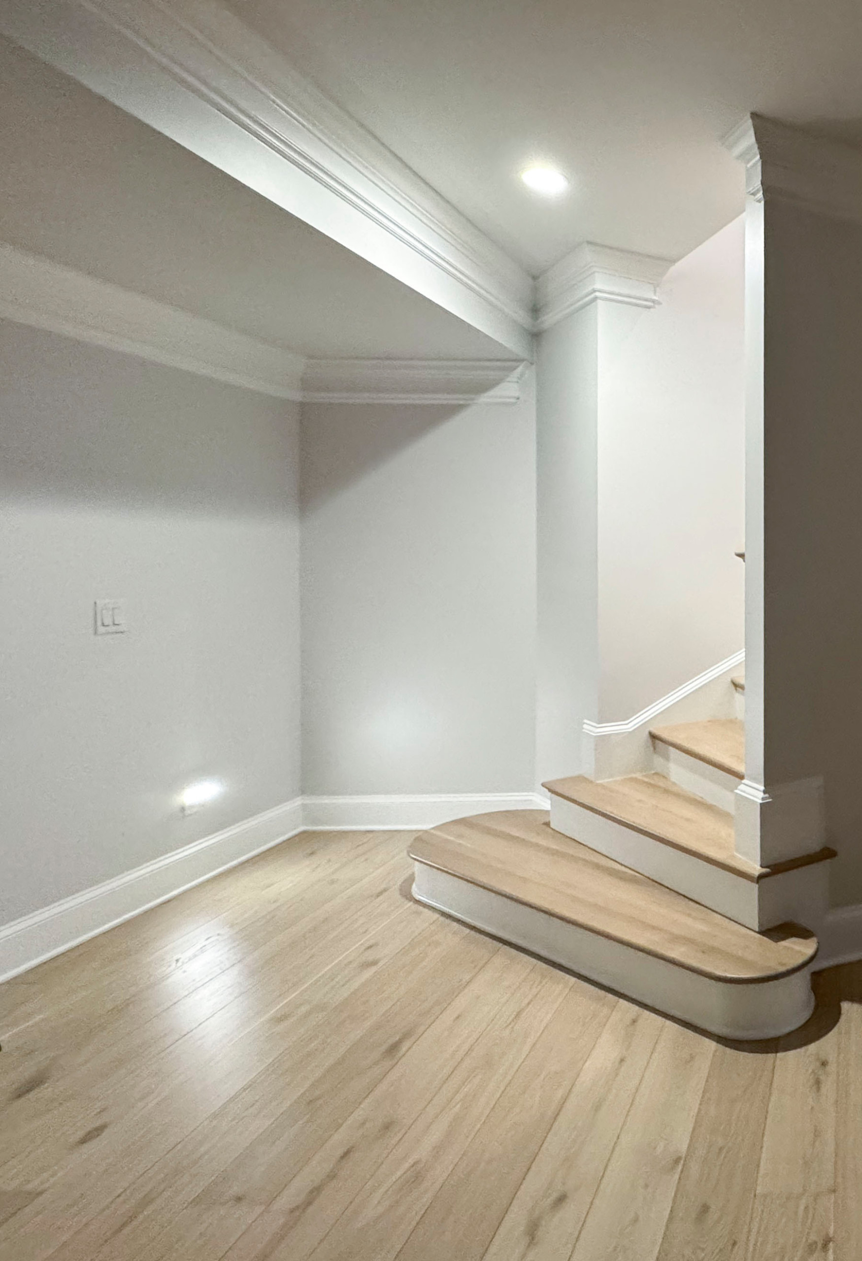 116_Elegant & Eye-catching Curved Staircase, Leesburg VA 20175