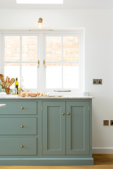 The Trinity Blue Kitchen by deVOL kitchen