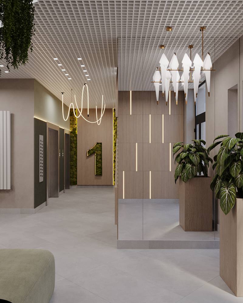 Холл ЖК Полет 10.2