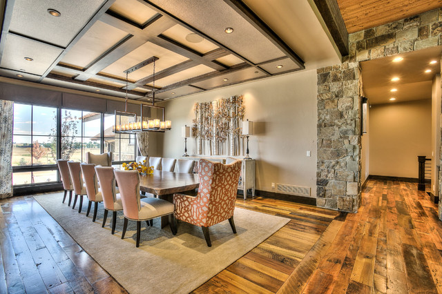 Rustic Luxury rustic-dining-room