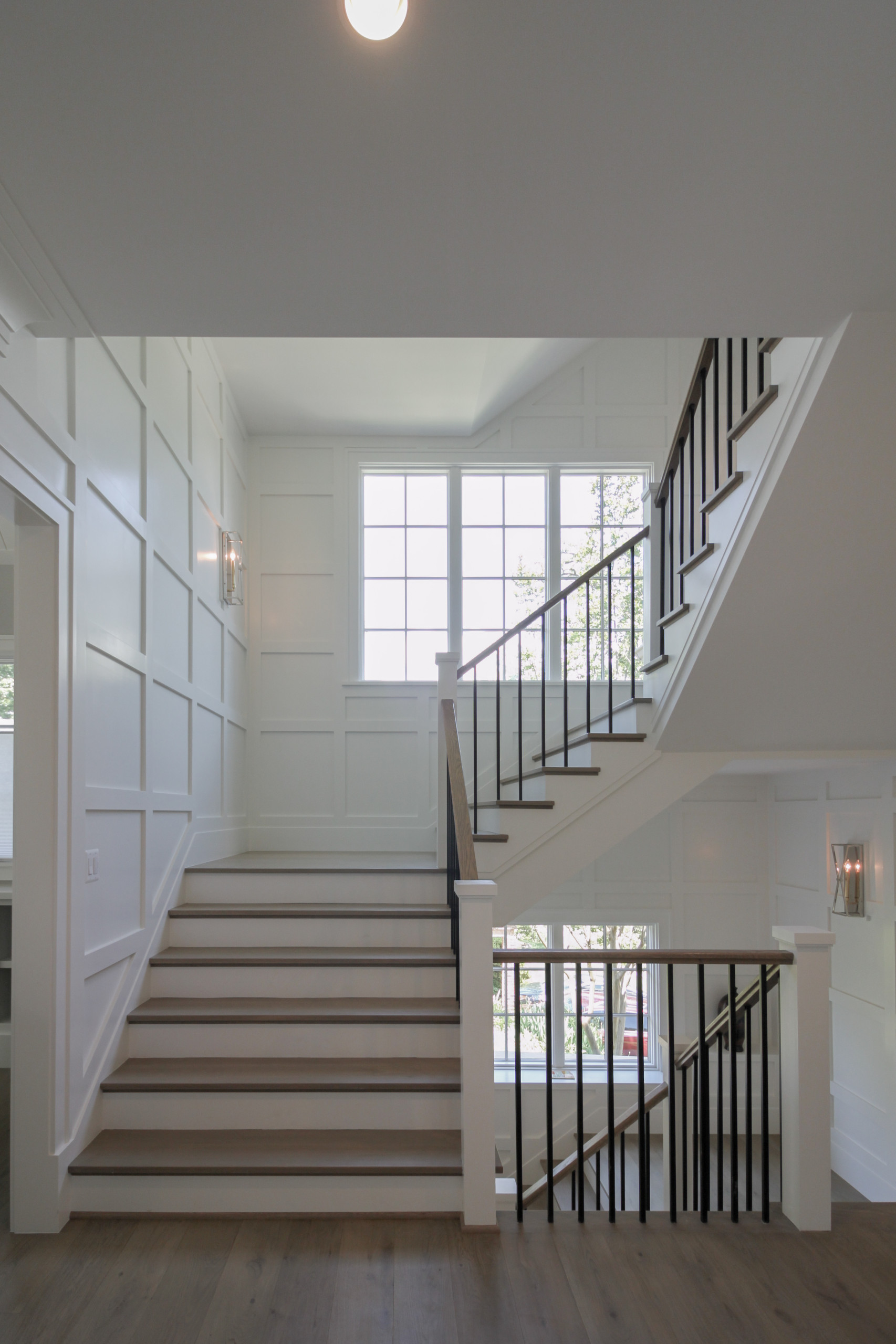 87_Welcoming and Functional Contemporary U-shaped Staircase, Arlington, VA 22207
