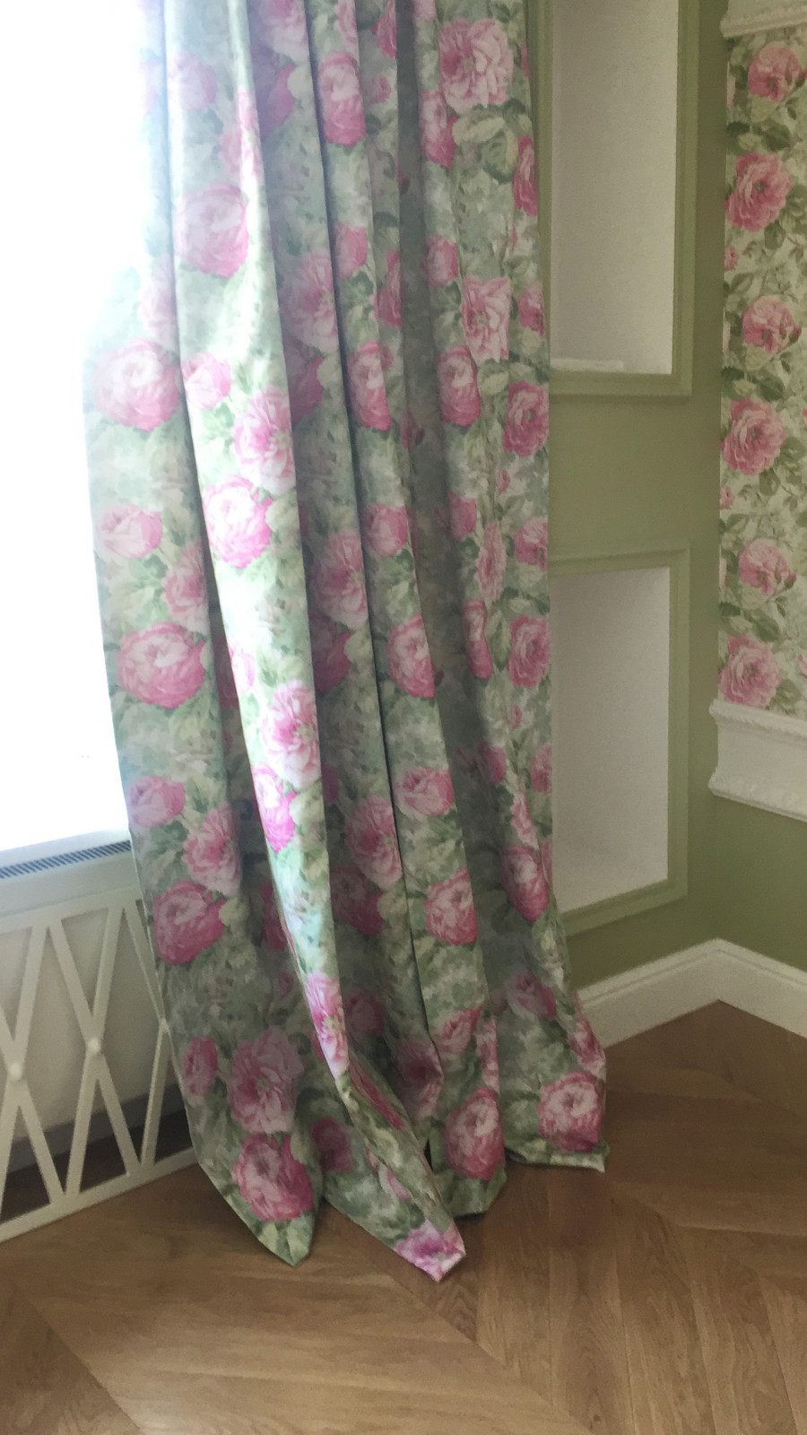 квартира в французском стиле в процессе декорирования