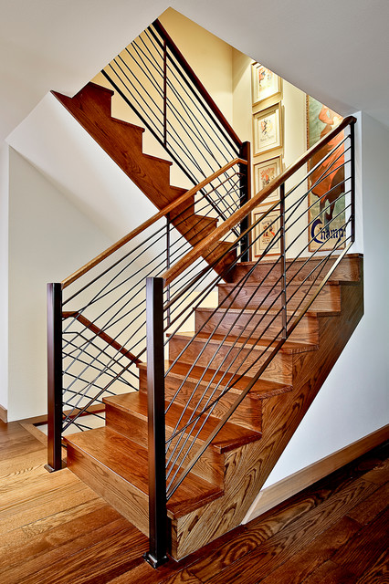 Interiors transitional-staircase