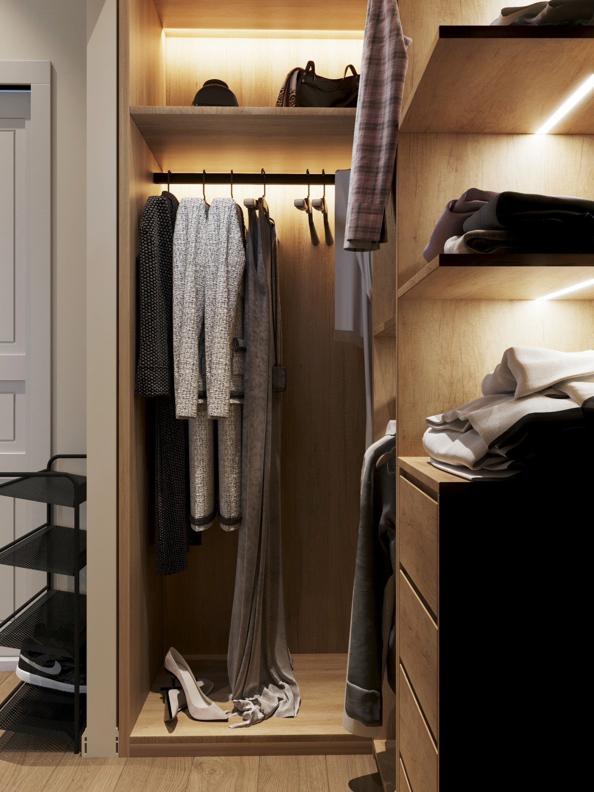 Однокомнатная квартира в современном стиле