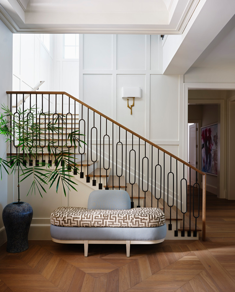 Example of a beach style staircase design in Miami