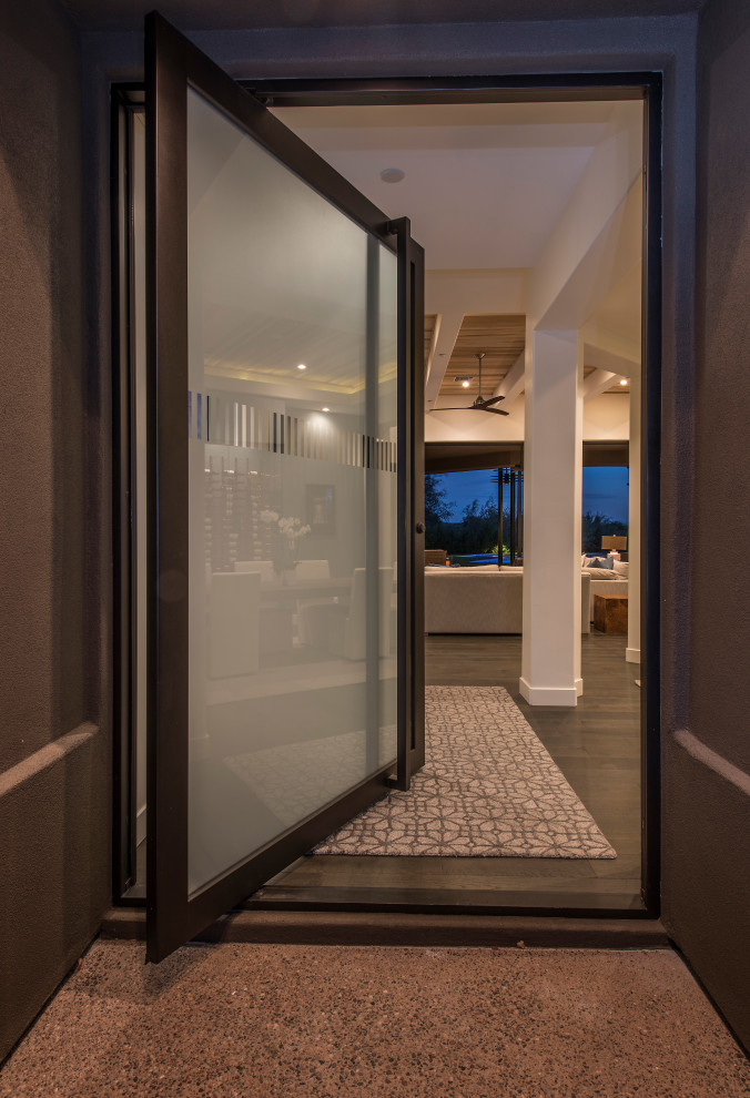 Home design - transitional home design idea in Phoenix