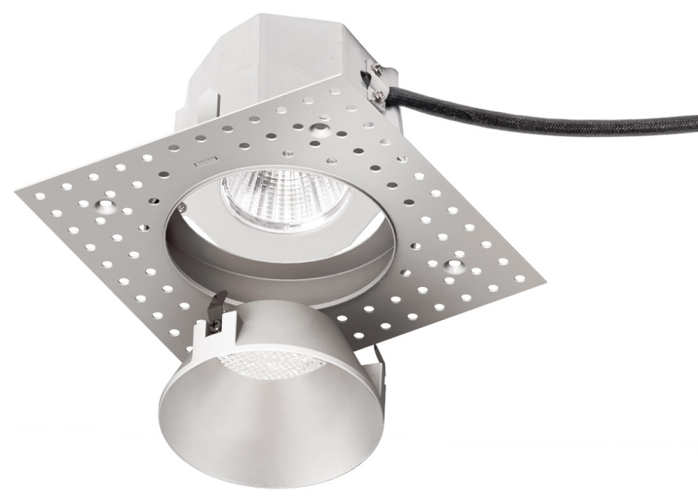 Aether 3000K 90CRI 40 Degree Beam Spread LED Trim In Brushed Nickel