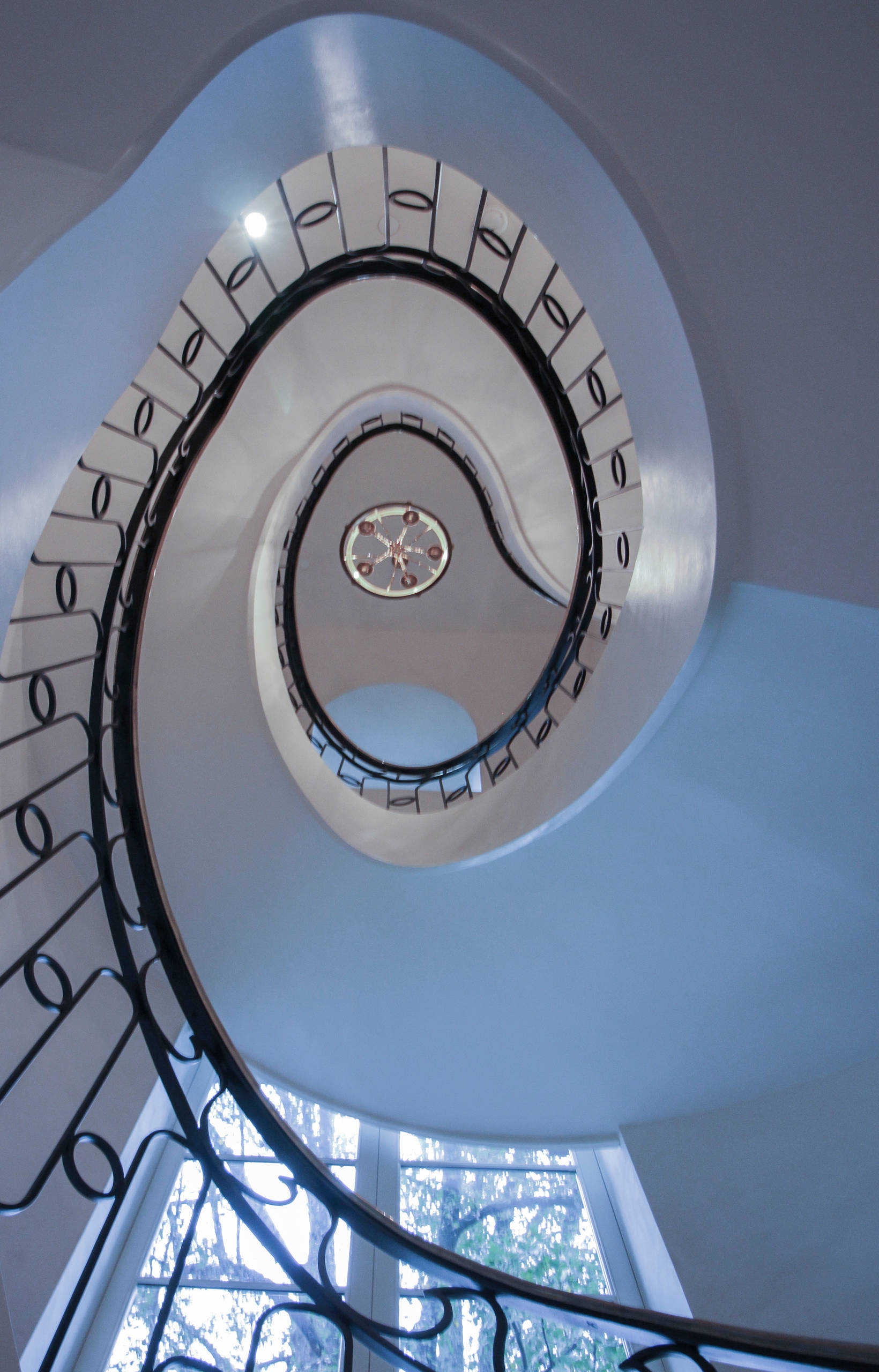 61_Sculptural/Elliptical Staircase in Washington, DC 20008
