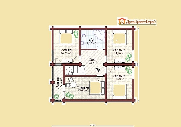 Проект дома № 53