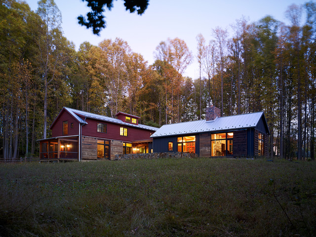 Barn Reconsidered rustico-fachada