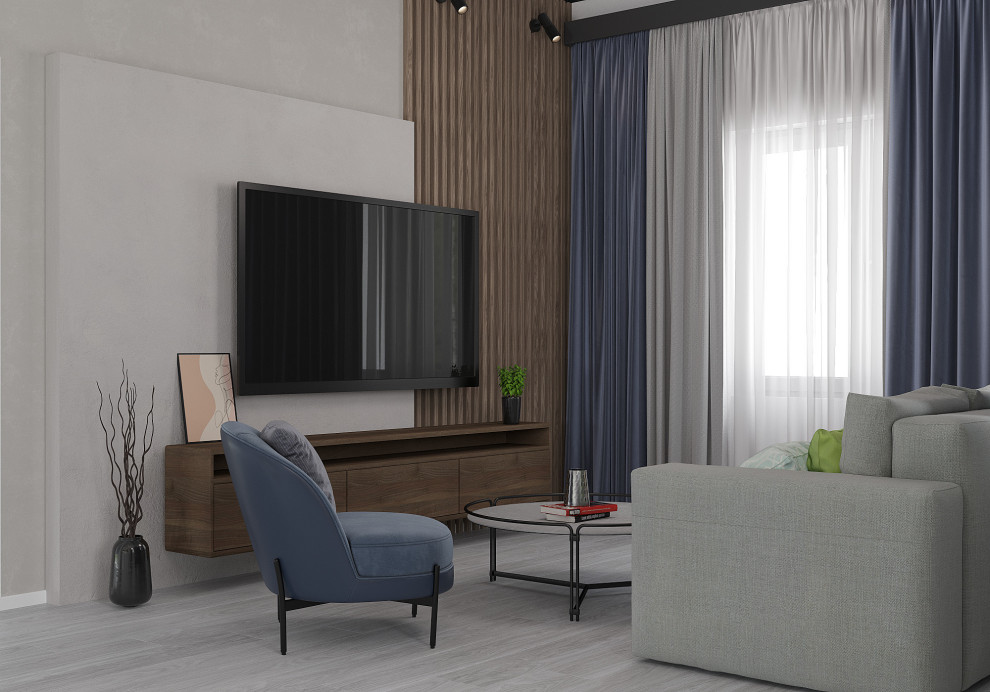 Дом с сеткой между первым этажом и вторым светом в Якутске.