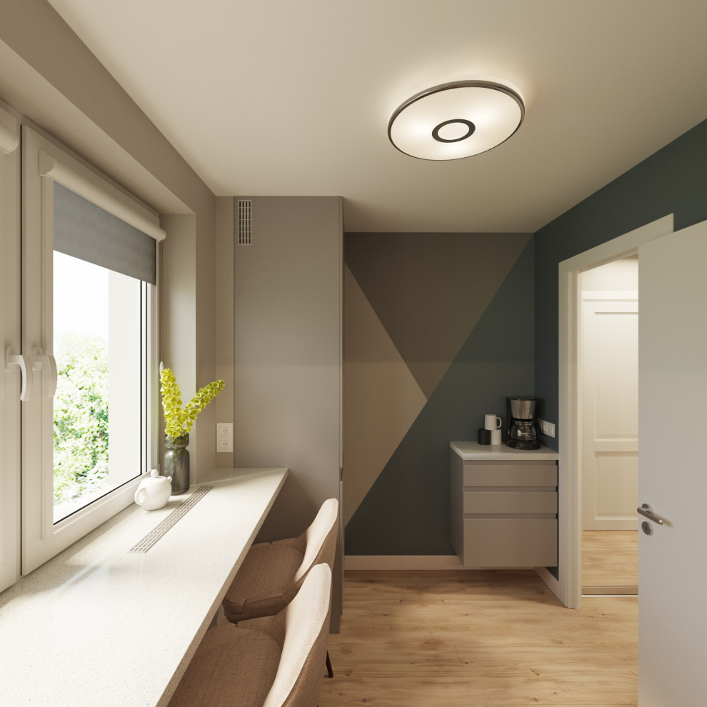 Минималистичный дизайн квартиры в Москве