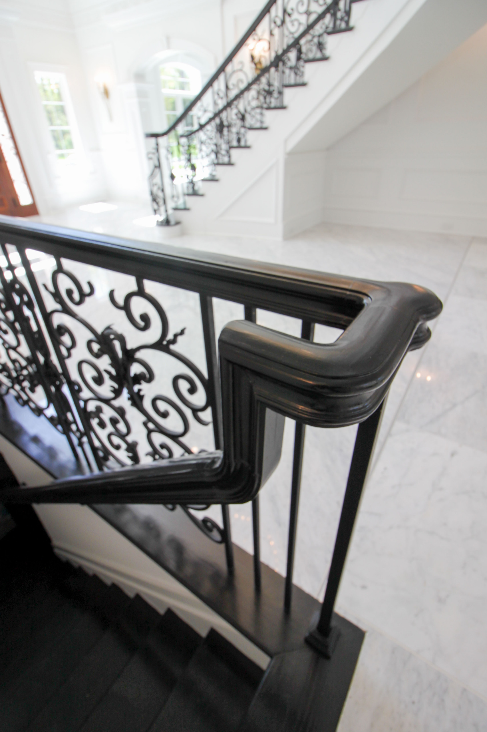 92_Grand Double Staircase in Exquisite Custom Home, Great Falls VA 22066