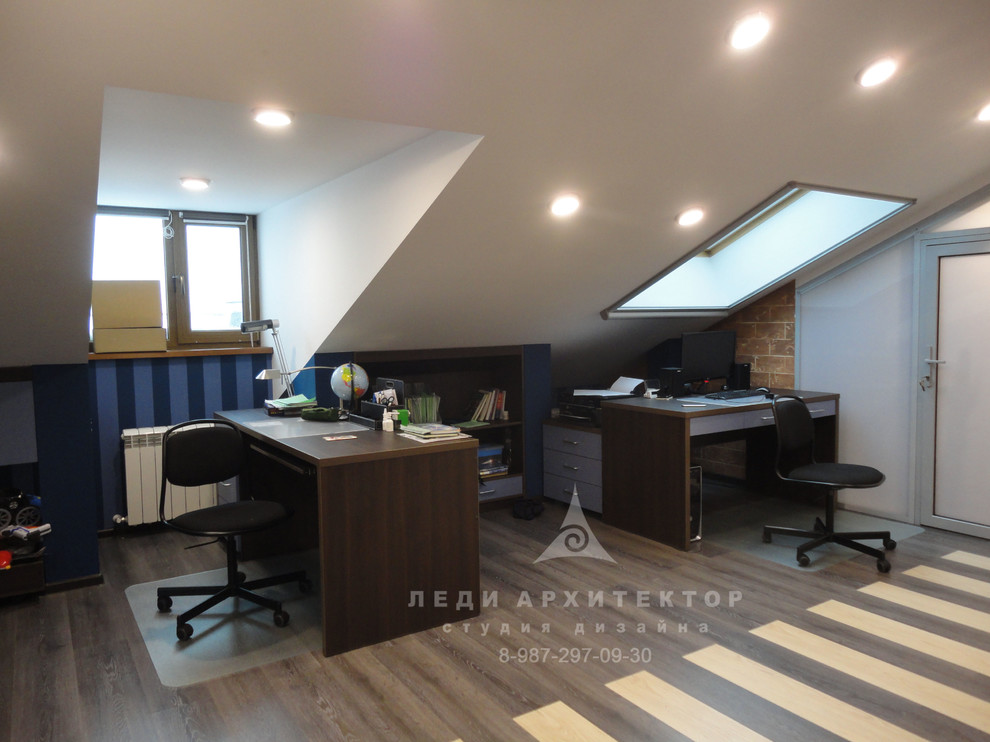 Дизайн-проект квартиры с мансардой