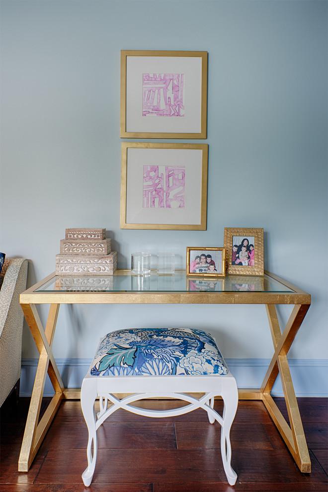 Transitional bedroom in Philadelphia.