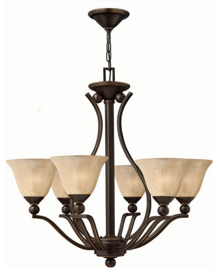 Hinkley Lighting Bolla 6 Light Chandelier 1 Tier Foyer Olde Bolla 6 Light Chandelier 1 Tier Foyer